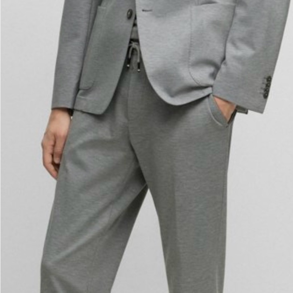 Hugo Boss mens Navy blue slim fit pants Diesel stresse 42R